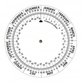 Scheduling Wheel Chart Calendar