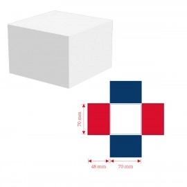Sticky Back Paper Note Cube