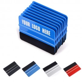 Hand Applicator Squeegee Tool with Felt Edge Hand Applicator Squeegee Tool with Felt Edge