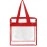PVC Clear Stadium Zipper Tote
