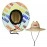 Lifeguard Hollow Straw Hat With Custom Patch