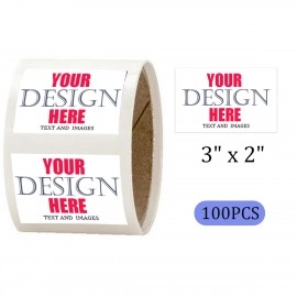 3" x 2" Rectangle Roll Labels