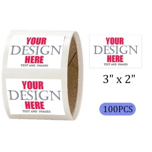 3" x 2" Rectangle Roll Labels