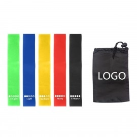 Yoga Resistance Band Set with Carry Pouch Yoga Resistance Band Set with Carry Pouch