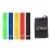 Yoga Resistance Band Set with Carry Pouch