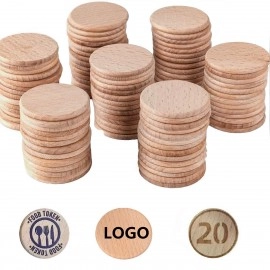 Wooden Poker Chips – 1.5" Diameter Game Tokens Wooden Poker Chips – 1.5" Diameter Game Tokens
