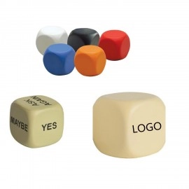 Custom PU Foam Dices Stress Reliever Custom PU Foam Dices Stress Reliever