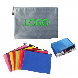 A5 Oxford Cloth Document Bag with Zipper/Pencil Pouch A5 Oxford Cloth Document Bag with Zipper/Pencil Pouch