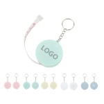 Round Tape Measure Keychain