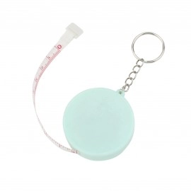 Round Tape Measure Keychain