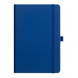 PU A5 Notebook with Elastic Strap and Pen Loop