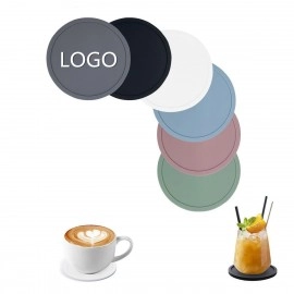 Round Silicone Coaster Round Silicone Coaster