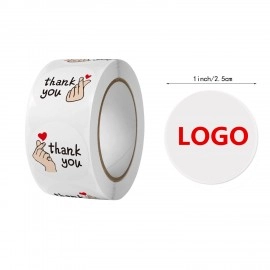 4-Color Process Circular Labels On A Roll  4-Color Process Circular Labels On A Roll