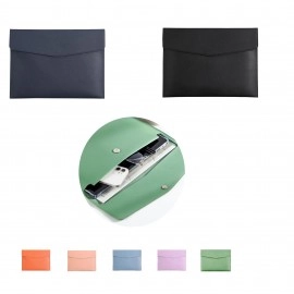 PU Leather A4 File Folder With Magnetic Button PU Leather A4 File Folder With Magnetic Button