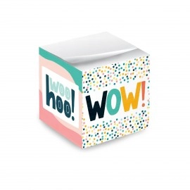 Custom 2.75" Full color Post-it Note Cube Paper Brick