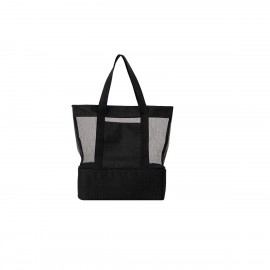 Mesh Beach Cooler Tote Bag