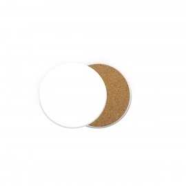 4" Round Ceramic Coaster